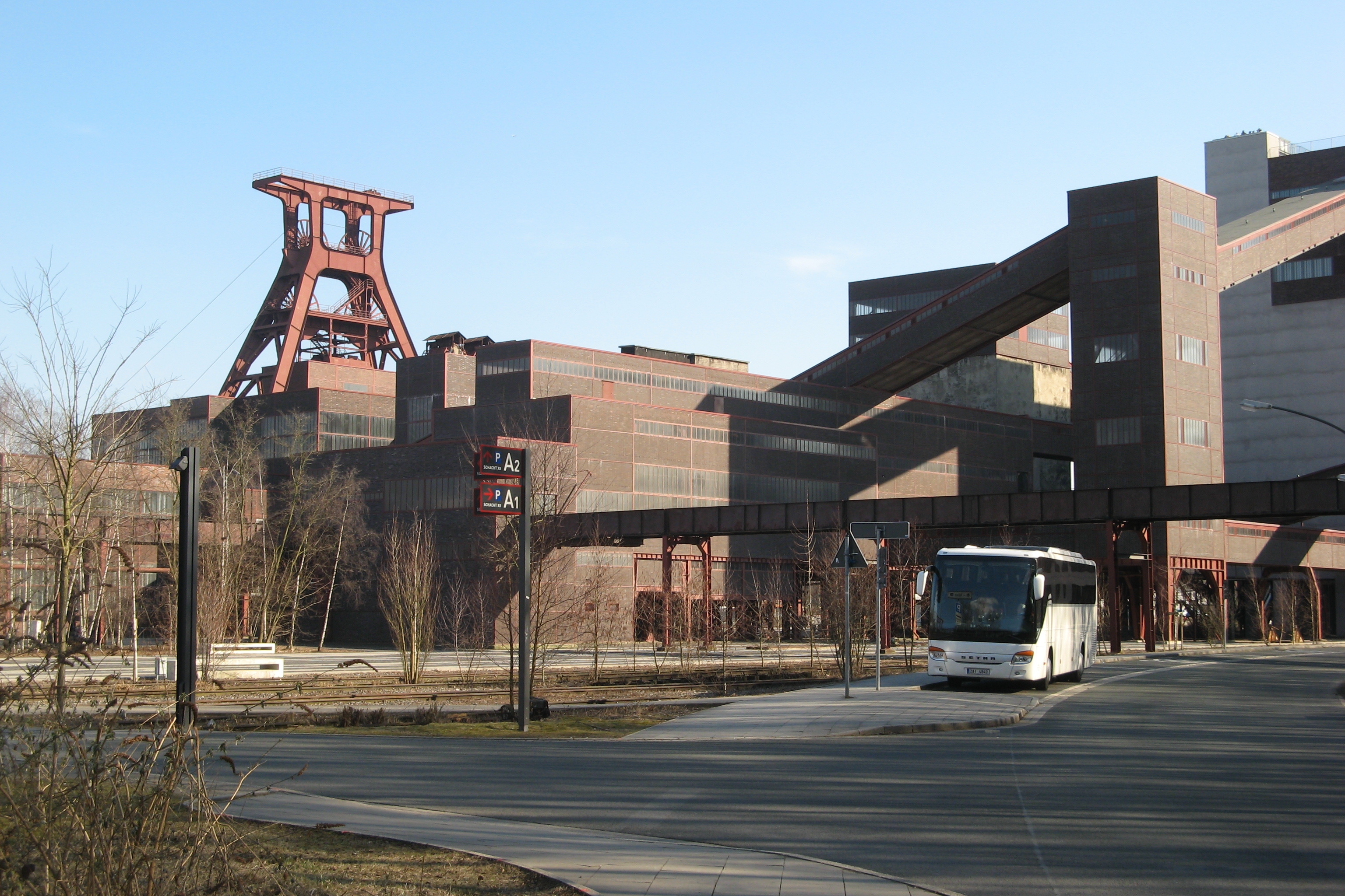 The UNESCO World Heritage site Zeche Zollverein in Essen