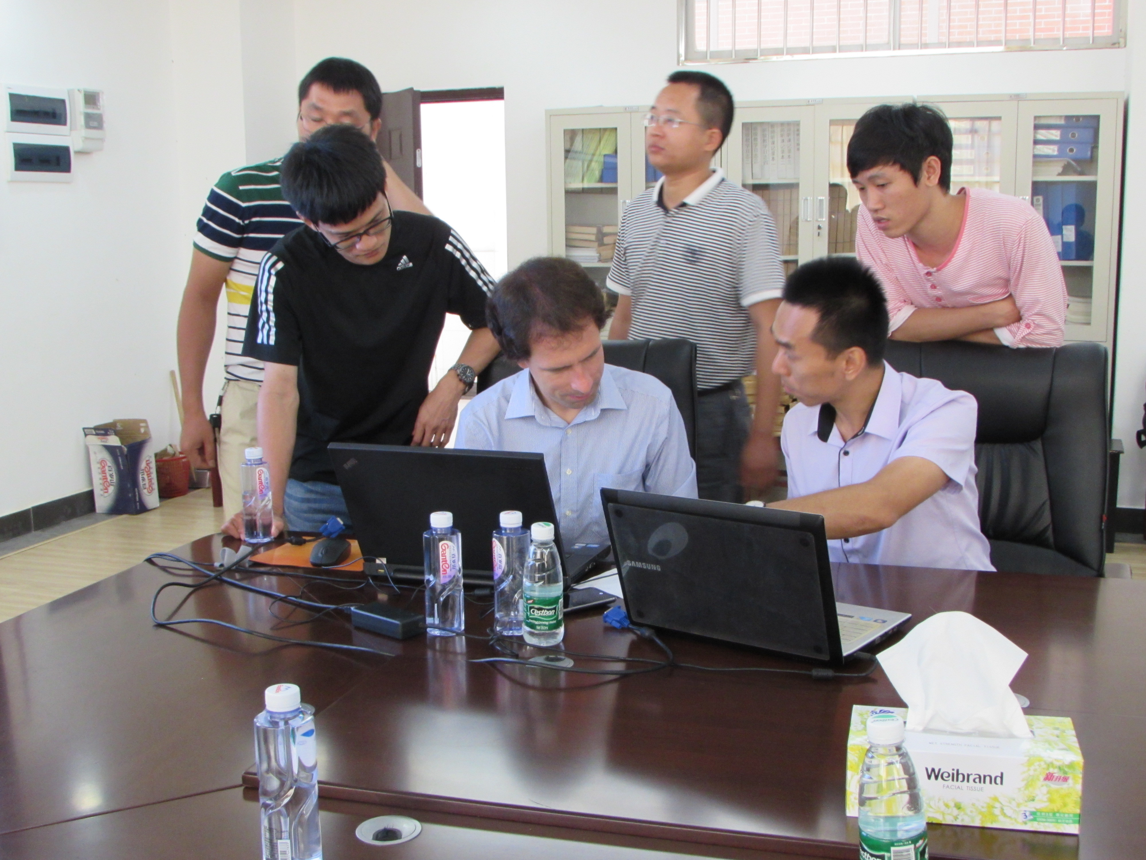 Site Installation at Haikou College of Economics 2