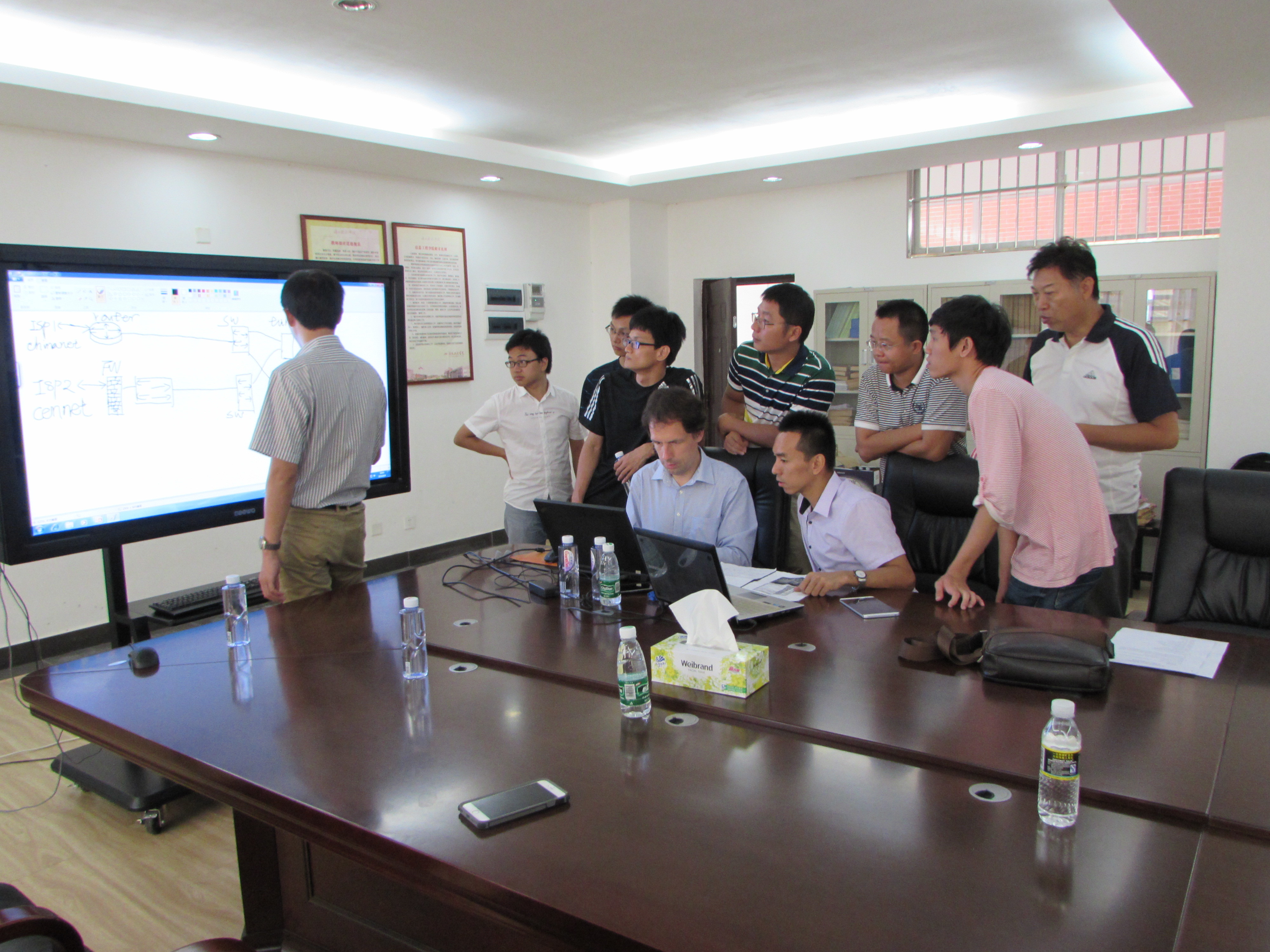 Site Installation at Haikou College of Economics 3