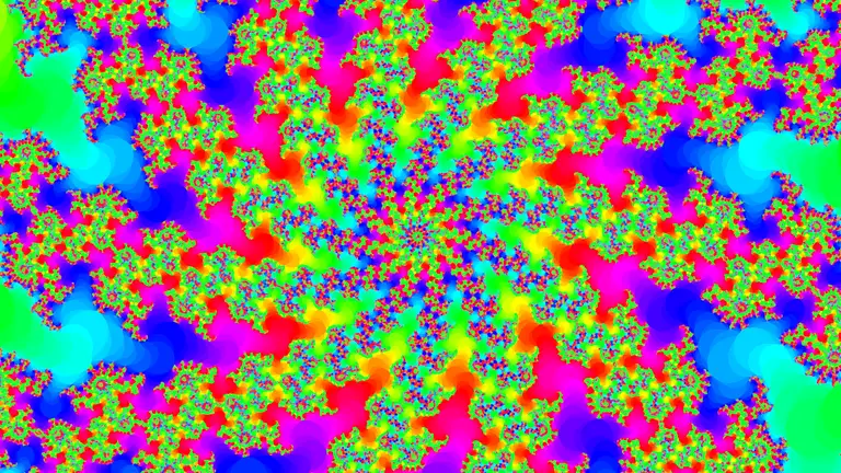 Mandelbrot Fractal; Oilify effect